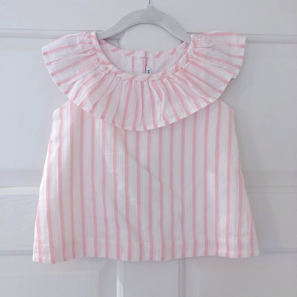 NWT Janie and Jack girls striped top
